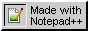 made with notepad plus plus button.